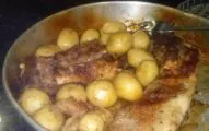 Costelinha De Porco Com Barbecue E Batatas - Mulher Das Receitas