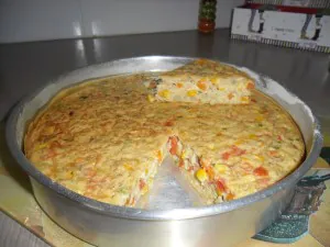 Omelete De Forno Colorido