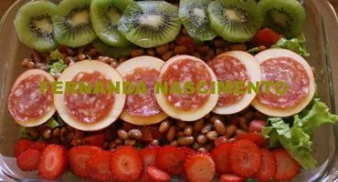 Salada Tropical De Soja - Mulher Das Receitas