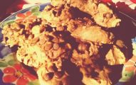 Cookies de nutela com gotinhas de chocolate