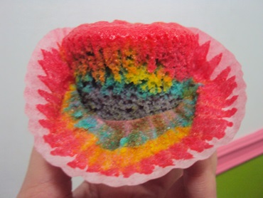 Cupcake Arco-íris 