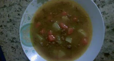 Sopa Leve De Proteína De Soja Com Legumes - Mulher Das Receitas