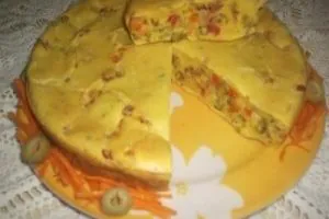 Torta De Cenoura Recheada - Mulher Das Receitas