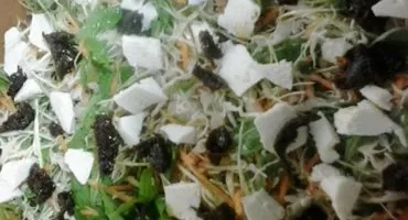 Salada De Rúcula Com Queijo Minas - Mulher Das Receitas