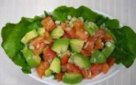 Salada De Abacates - Mulher Das Receitas