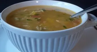 Sopa De Mandioquinha Com Frango - Mulher Das Receitas