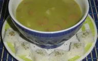 Sopa Creme De Ervilha Partida - Mulher Das Receitas