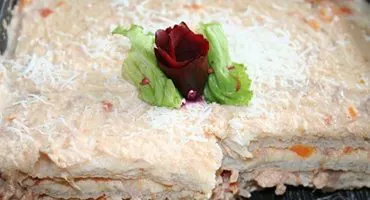 Torta De Pão De Forma Cremosa Com Atum - Mulher Das Receitas