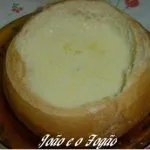 Sopa Creme De Queijos No Pão Italiano - Mulher Das Receitas