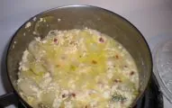Sopa De Talo De Brócolis E Bacon - Mulher Das Receitas