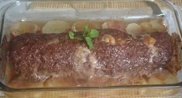 Rocambole De Carne Moída - Mulher Das Receitas