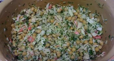 Salada De Grão De Bico - Mulher Das Receitas
