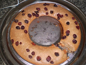 Pequeno bolo integral de granola e iogurte (liquidificador) 