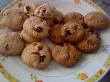 Cookies de aveia 