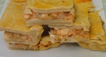 Torta pascal de camarão - Mulher das Receitas