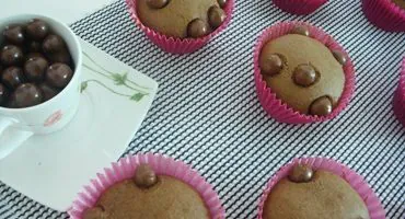 Muffin De Chocolate Com Recheio De Nutella - Mulher Das Receitas