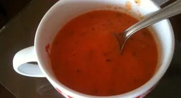 Sopa Cremosa De Tomate Light - Mulher Das Receitas