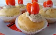 Cupcake Salgado Com Patê De Atum - Mulher Das Receitas