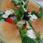 Salada De Feijão Branco Com Rúcula - Mulher Das Receitas