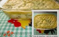 Torta De Bacalhau, Palmito E Batata - Mulher Das Receitas