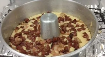 Torta de bacon com calabresa - Mulher das Receitas