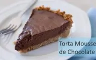 Torta De Preguiçoso De Mousse De Chocolate - Mulher Das Receitas